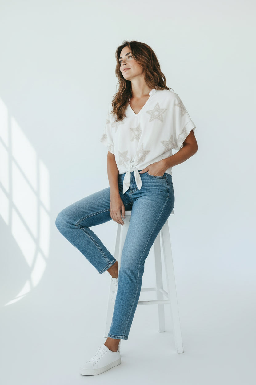 SUMMERVIBE Bluse
