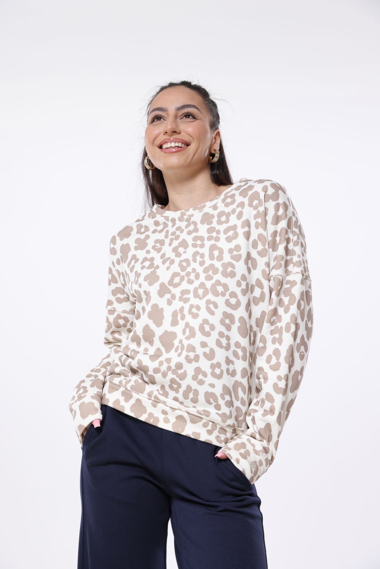 MEL Pullover Basic Longsleeve leo