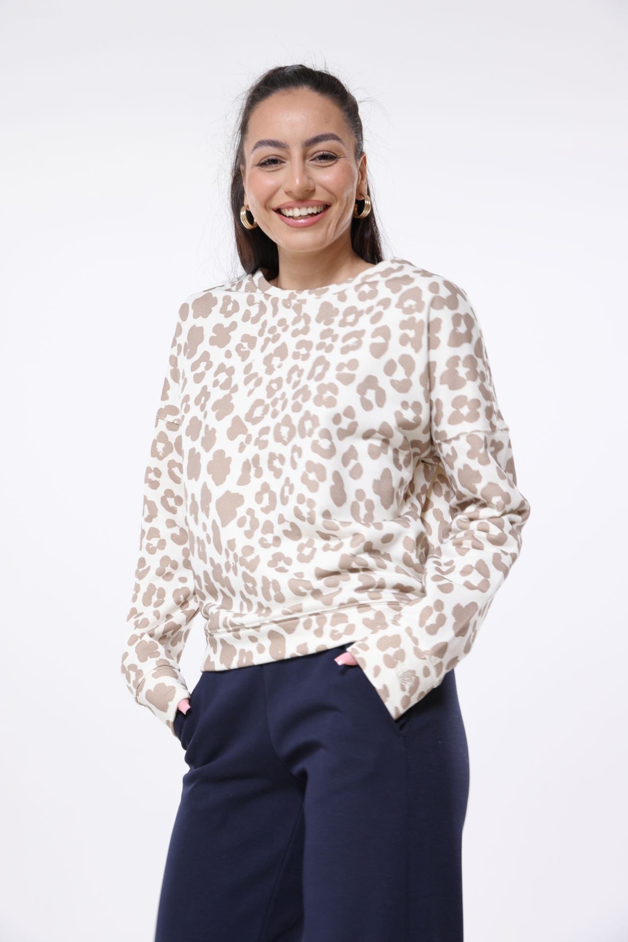 MEL Pullover Basic Longsleeve leo