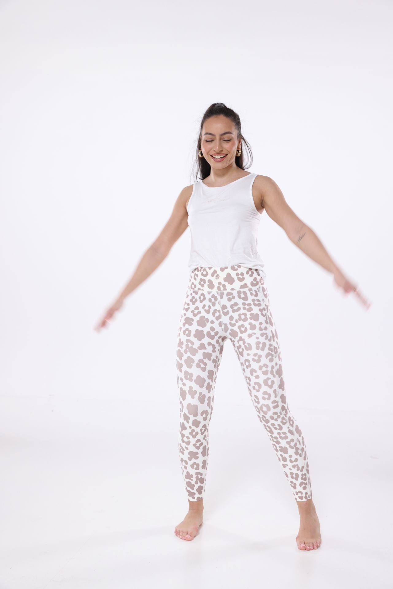 SITA Leggings blue leo