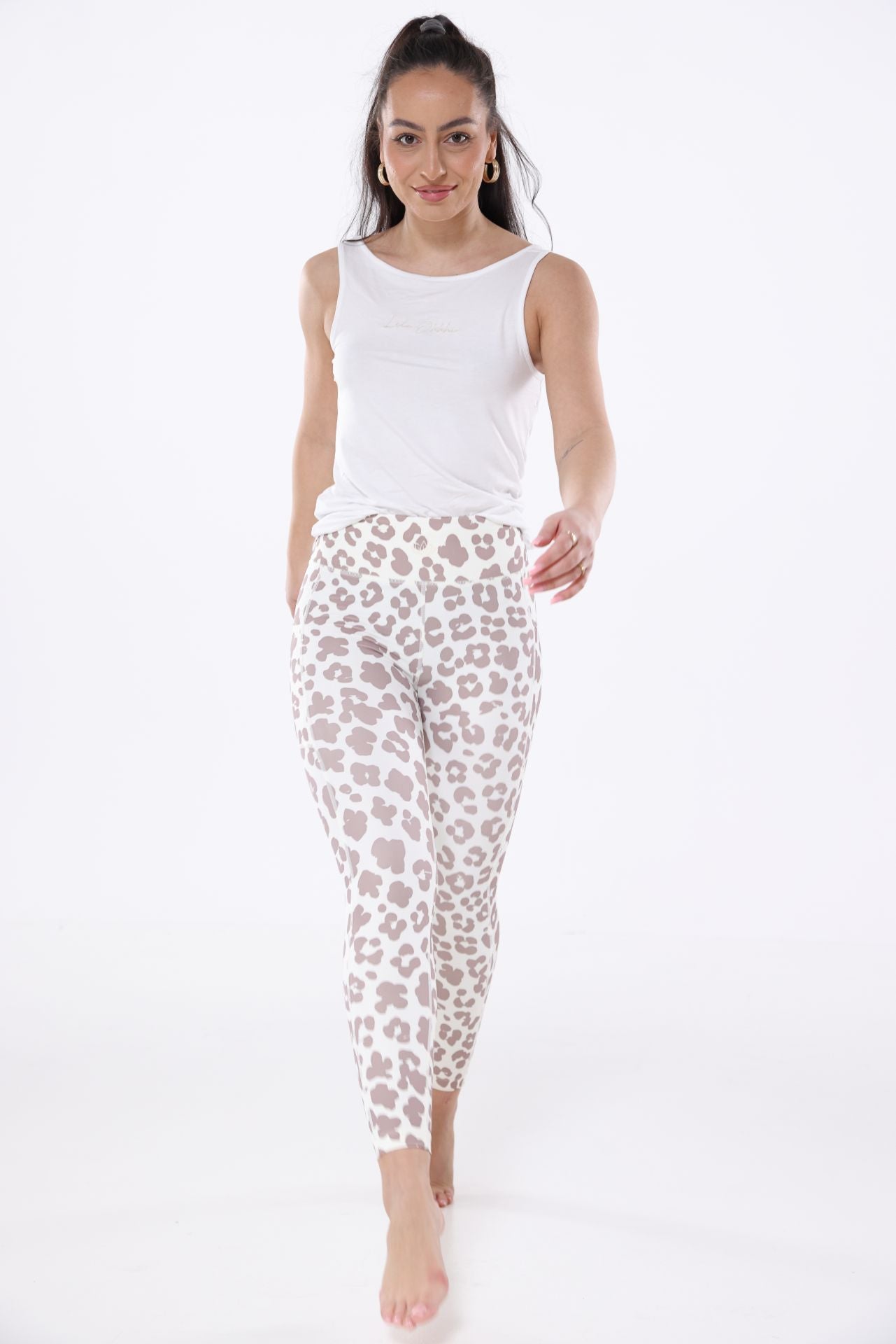 SITA Leggings blue leo