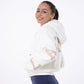 LIZZ kuschelige Sweat Kapuzenjacke Hoodie Jacke "OHHM"