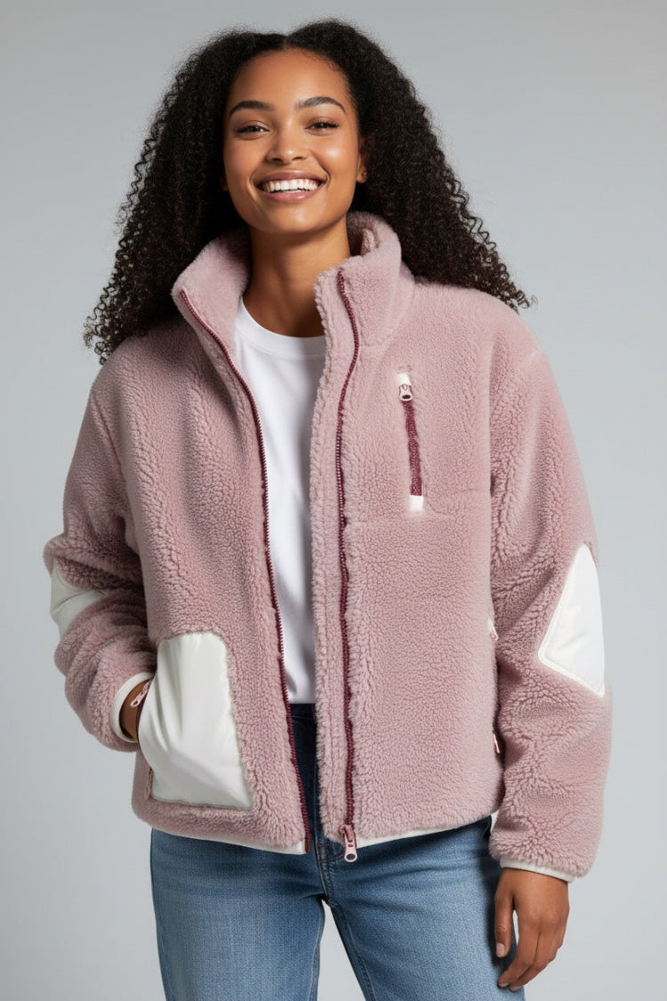 SIA Teddyjacke rose