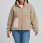 SIA Teddyjacke natur/ peach
