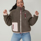 SIA Teddyjacke leafless/ rose