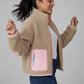 SIA Teddyjacke natur/ peach