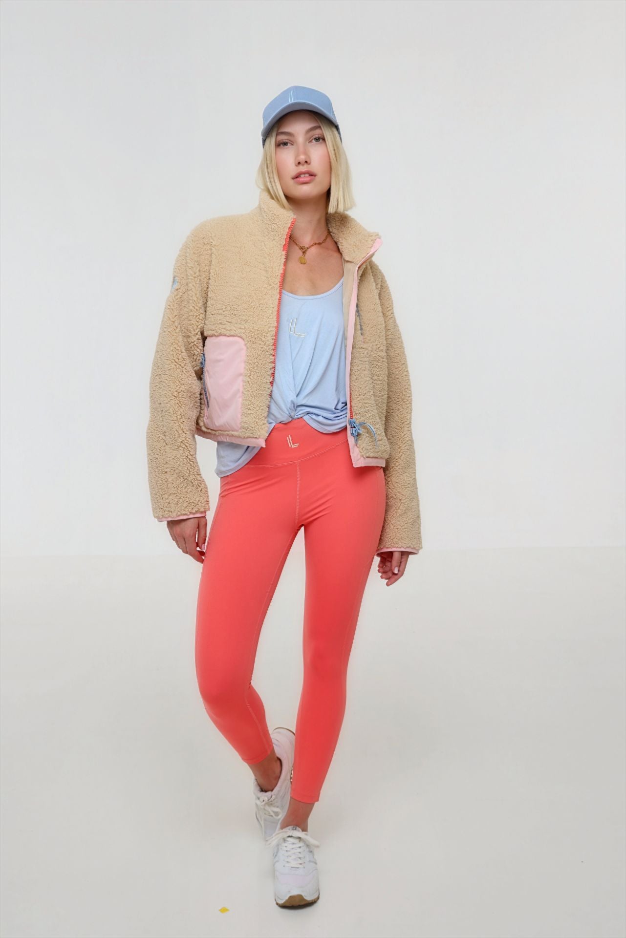 TESS Leggings blue uni