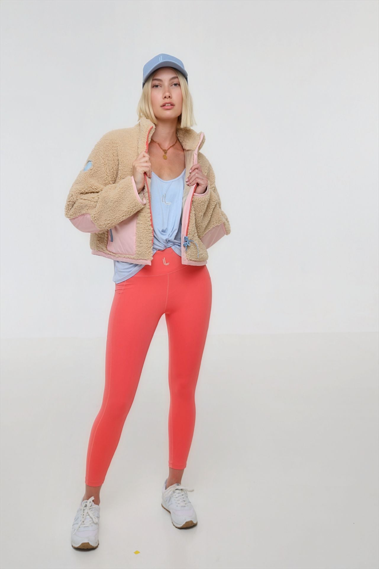 TESS Leggings blue uni