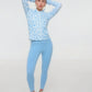 MAY Sportjacke blue leo
