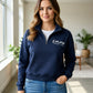 ANA Half-Zip Pullover "Karma regelt das"