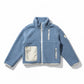 SIA Teddyjacke blue/ moonstruck