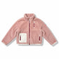 SIVANA flauschige Felljacke (vegan) rose