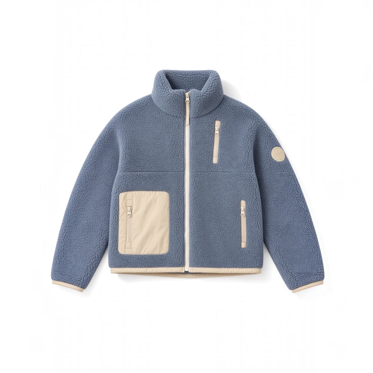 SIA Teddyjacke blue/ moonstruck