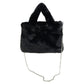SMILE, gute Laune Tasche aus veganem Kuschelfell