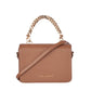 SPLIT Flap Crossbody Kette, light gold