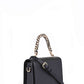 SPLIT Flap Crossbody Kette, light gold