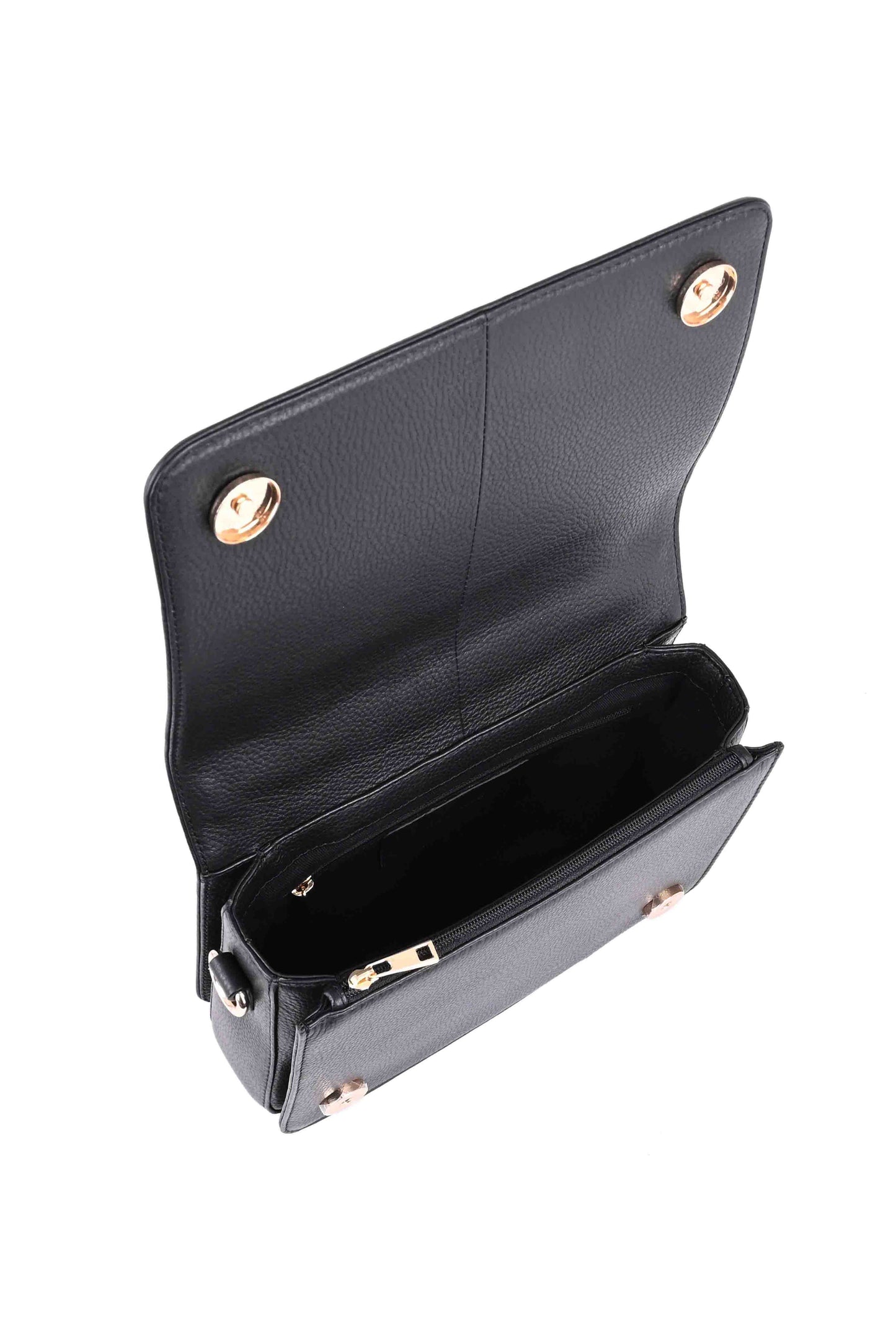 SPLIT Flap Crossbody Kette, light gold