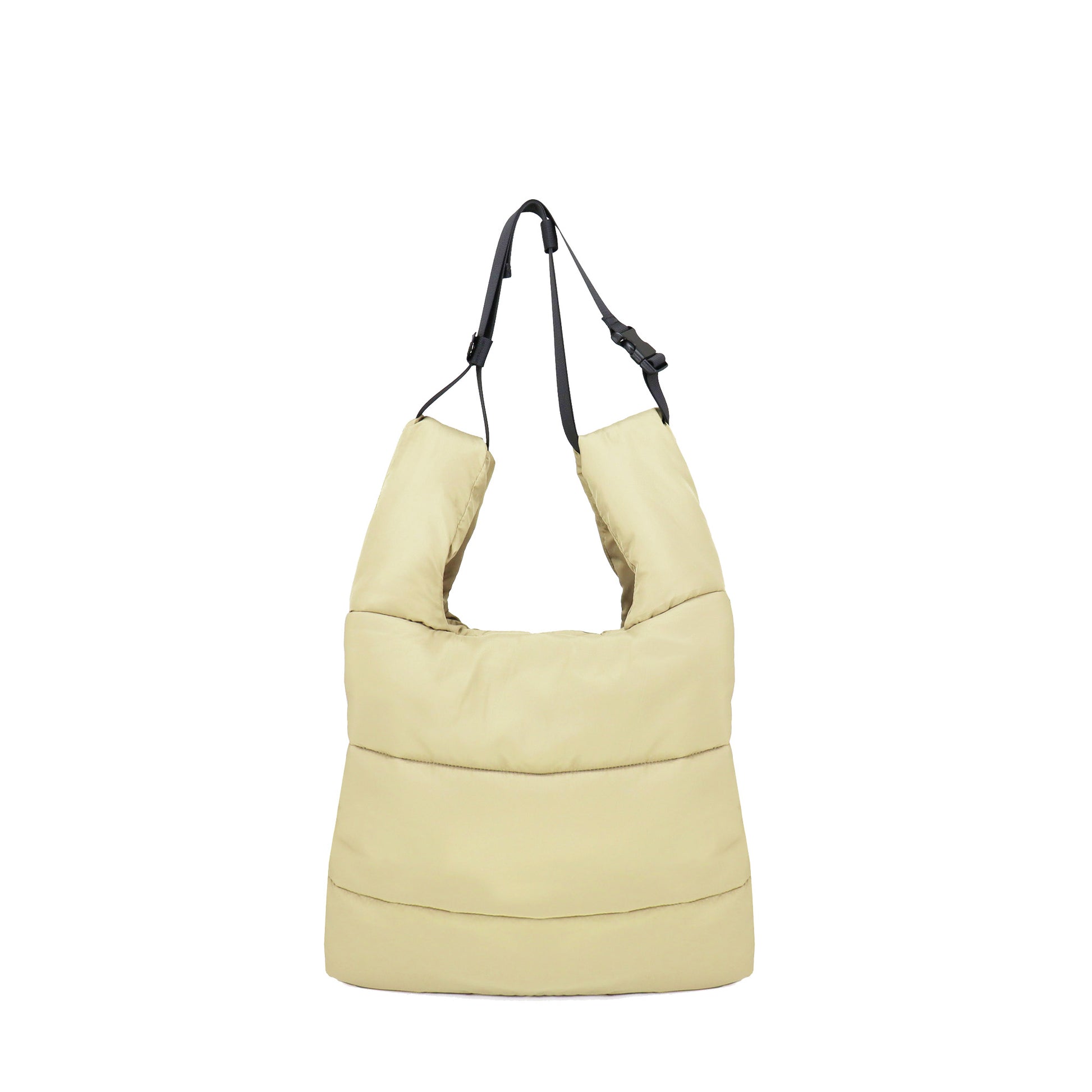 TAMIKA kleiner puffy crossbody Nylonbeutel black
