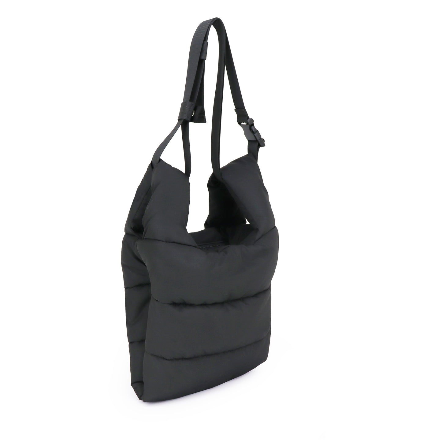 TAMIKA kleiner puffy crossbody Nylonbeutel black