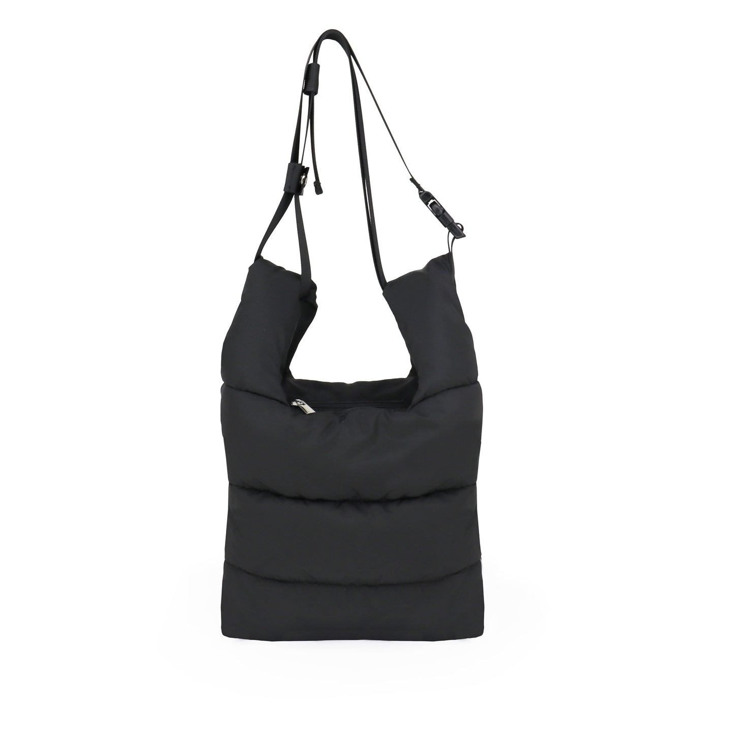TAMIKA kleiner puffy crossbody Nylonbeutel black