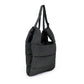 ZURI große puffy crossbody Nylonbeutel black