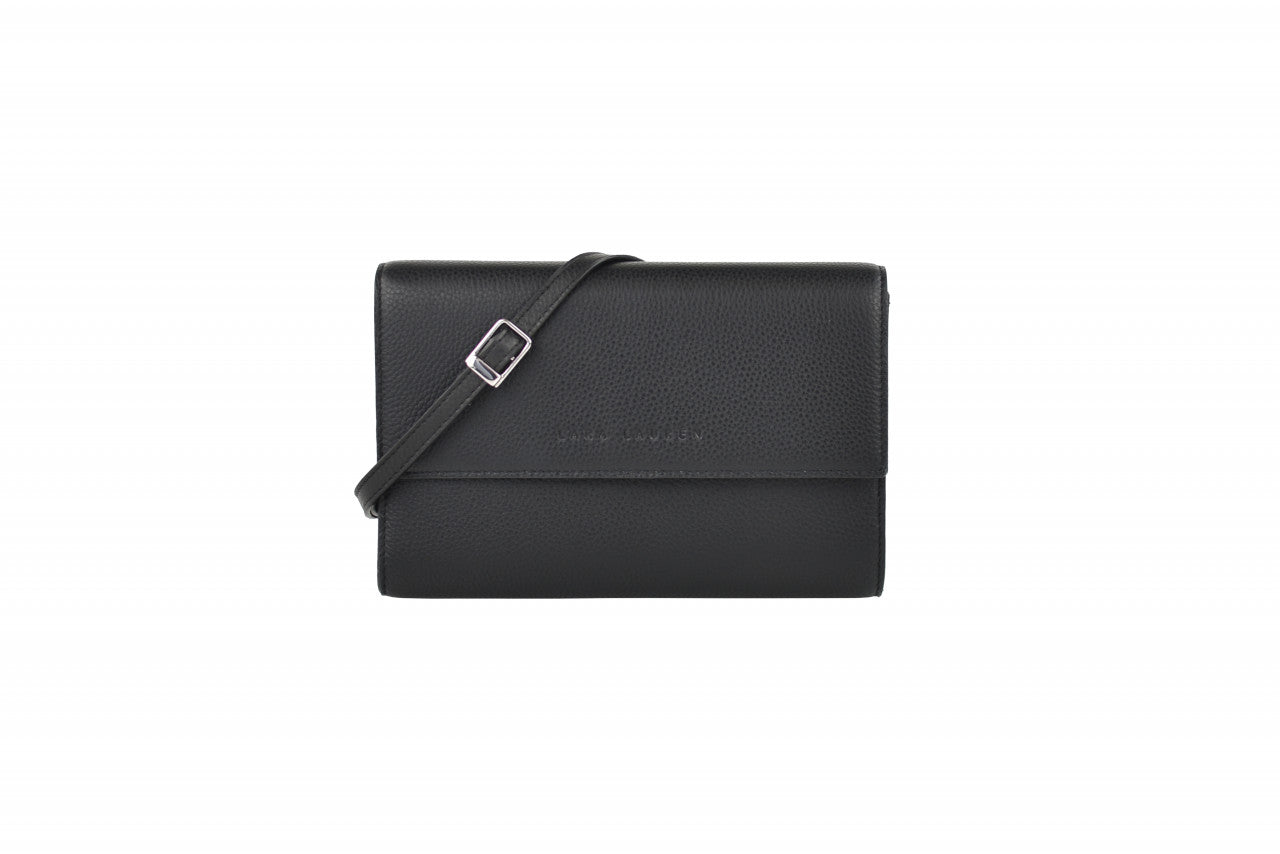 Clara clutch, black