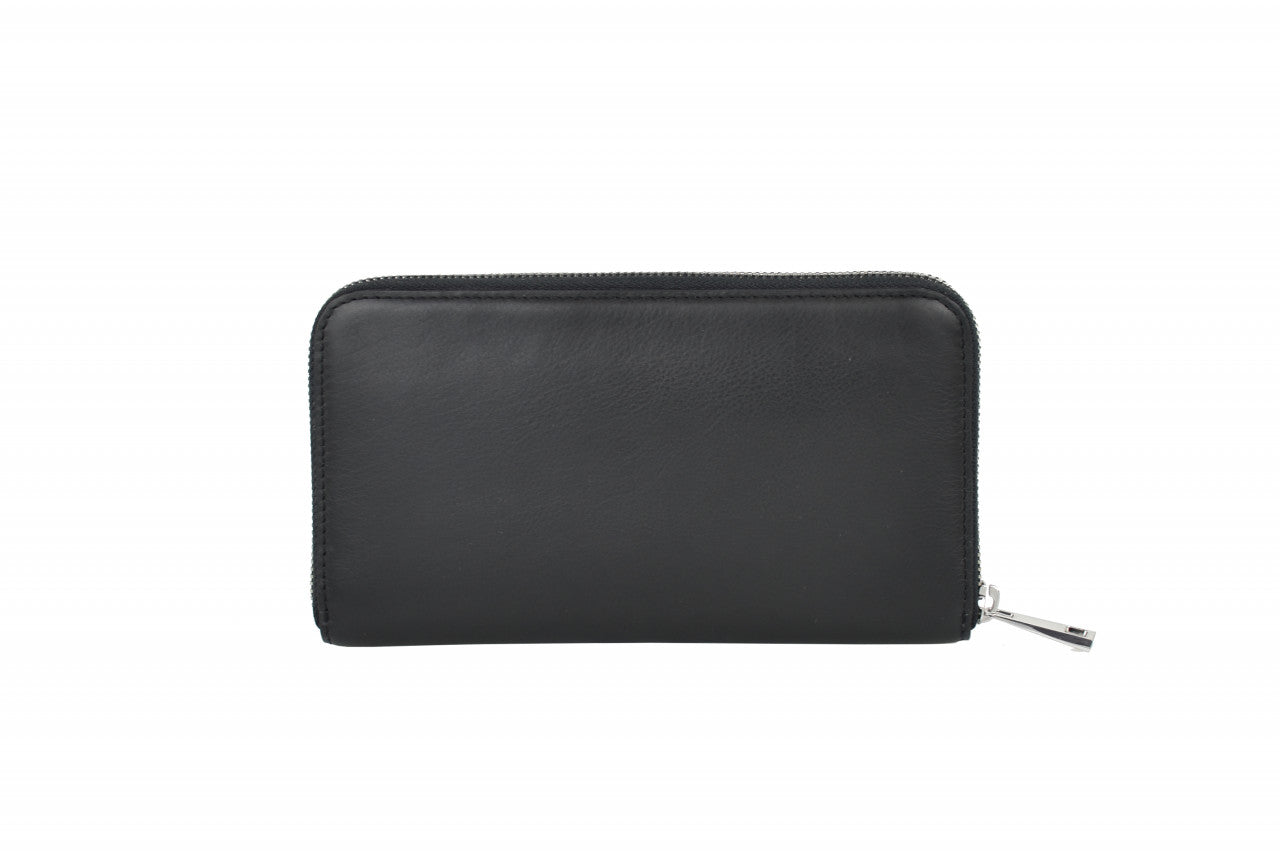 Classy große Geldbörse, black