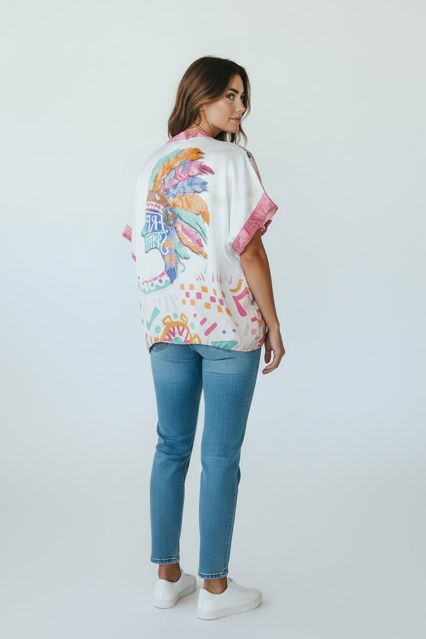 SUMMERVIBE Bluse