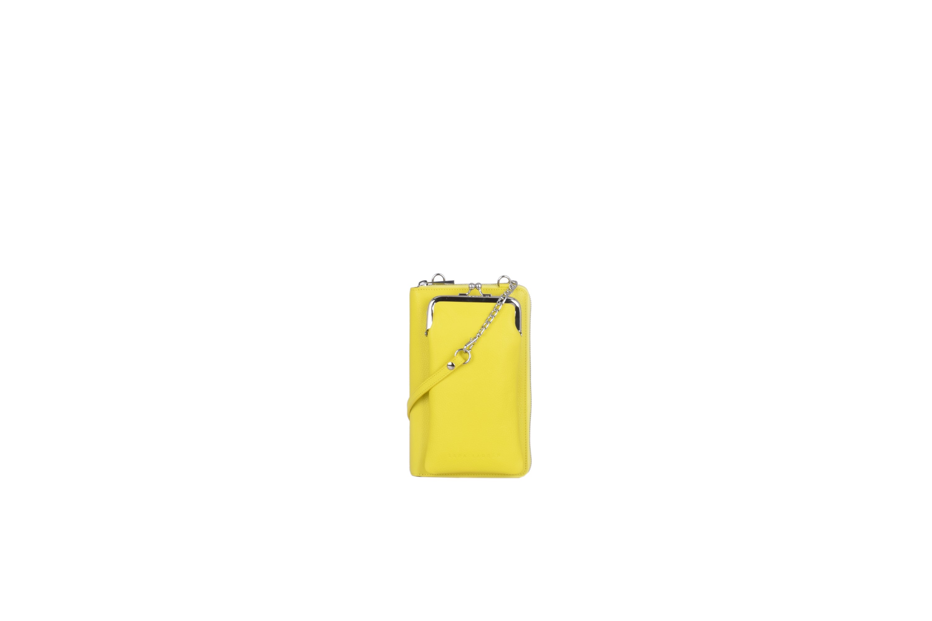 PALERMO Handytasche mit Geldbörse, lemon