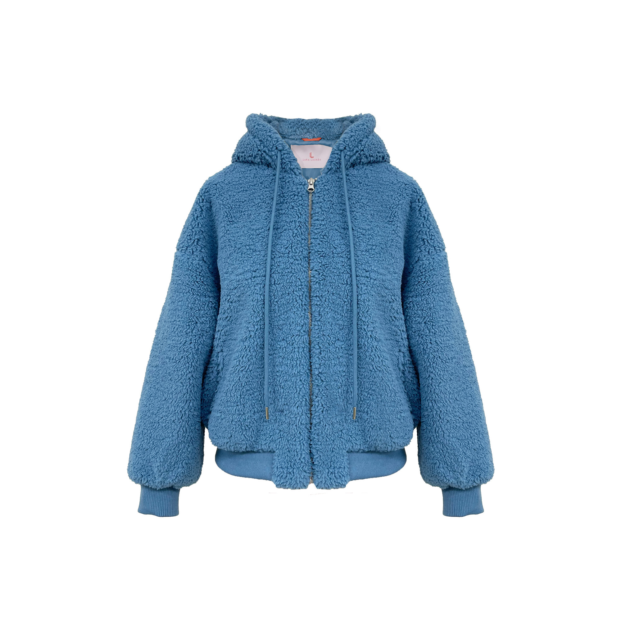 TUA Kapuzenjacke Teddy blue