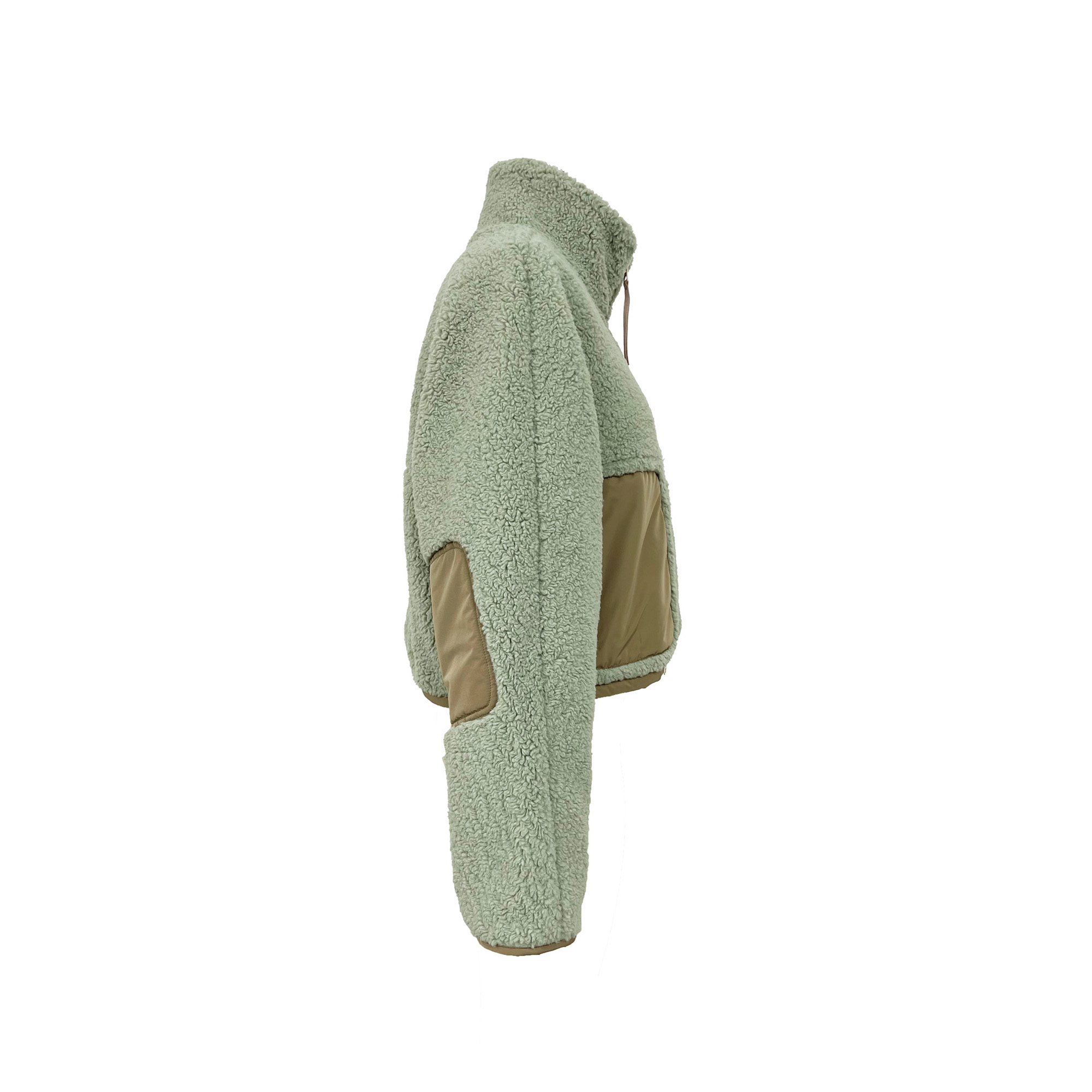 SIA Teddyjacke light olive