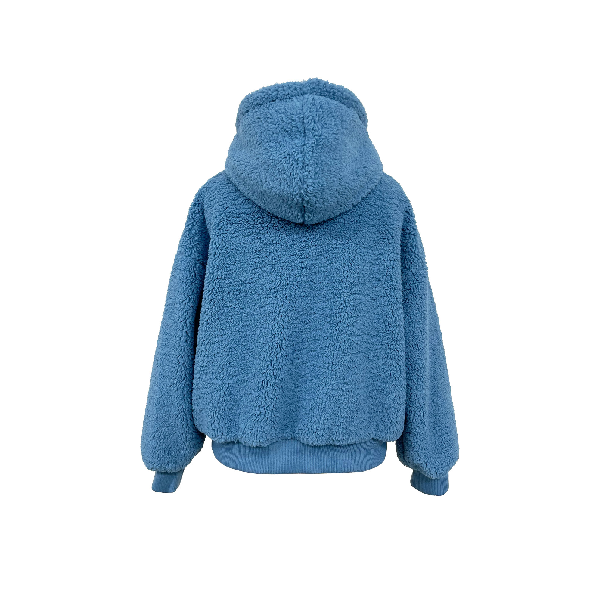 TUA Kapuzenjacke Teddy blue