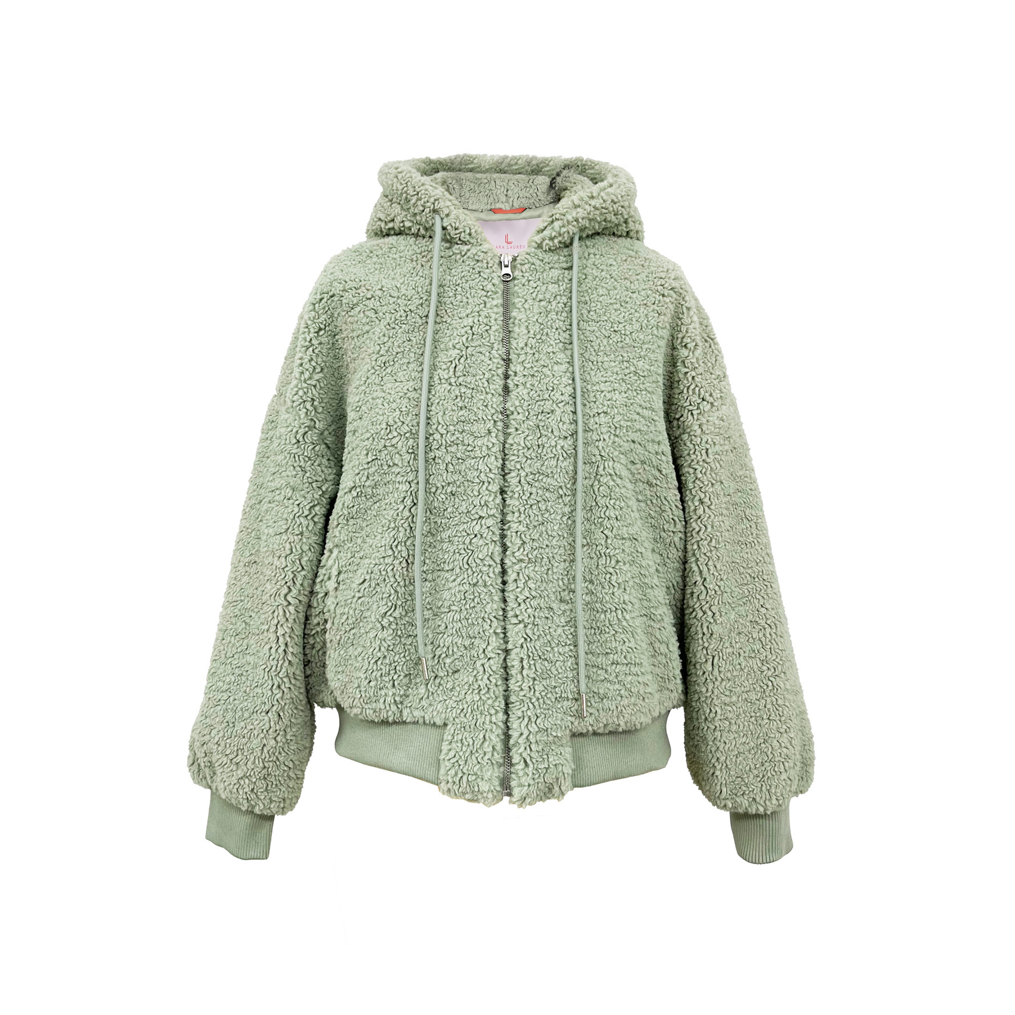 TUA Kapuzenjacke Teddy l.olive