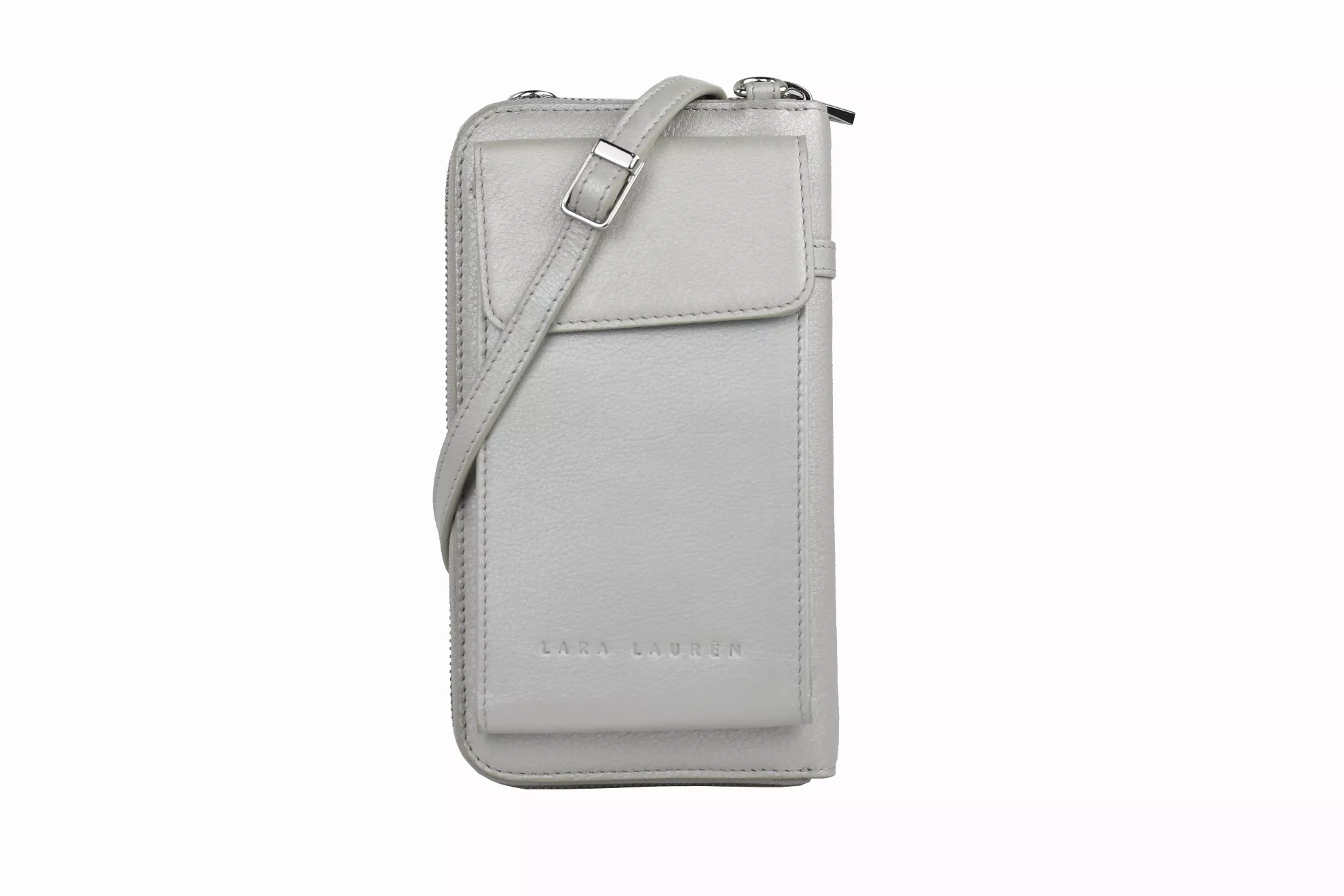 City Wallet A Mobilebag, silver
